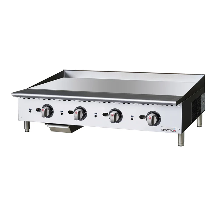 Spectrum Natural Gas Griddle with Thermostatic Controls / 48"