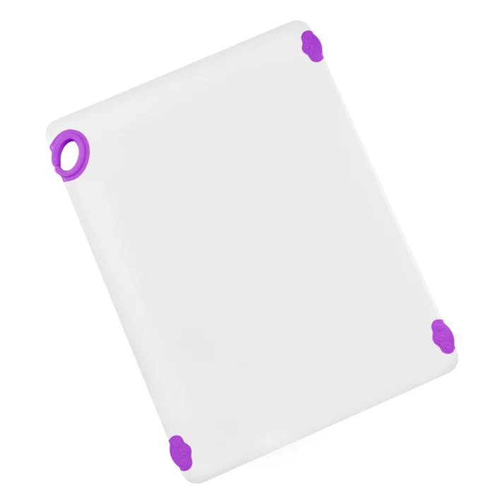 STATIK BOARD Cutting Boards, Colored - 18 x 24 / White/Purple