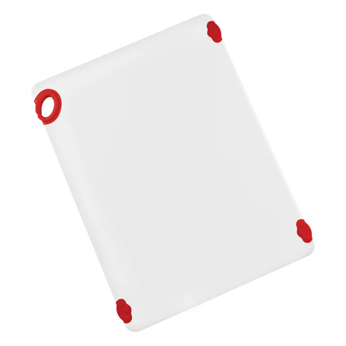 STATIK BOARD Cutting Boards, Colored - 18 x 24 / White/Red