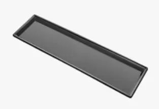 TERMOSTAR PATISSERIE PRESENTATION 50X13CM  / black