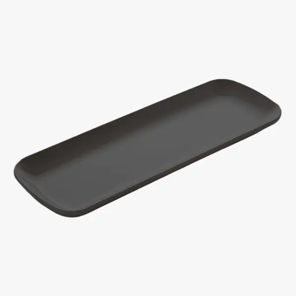 TERMOSTAR CORNERED PIDE PLATE / black