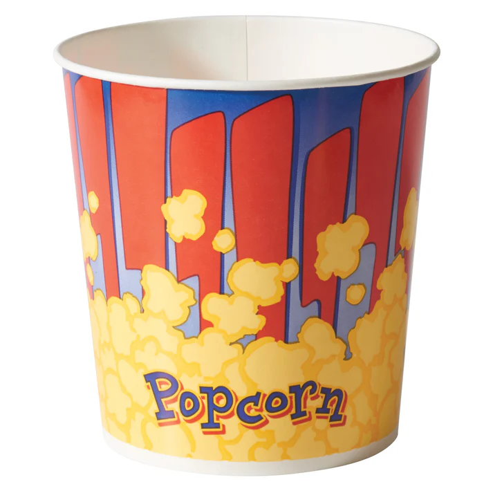 BenchmarkUSA Popcorn Tubs - QTY 500 boxes/case / 170