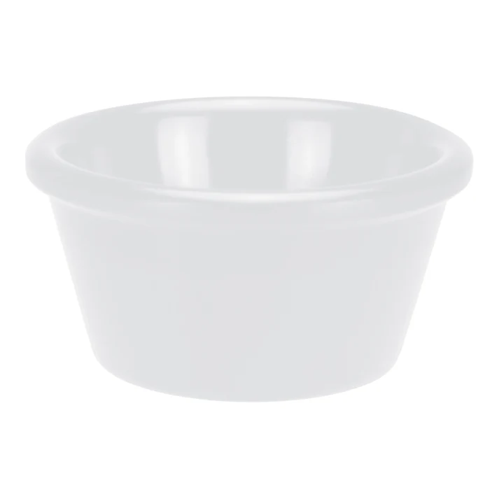 Melamine Ramekin, Plain -  3Oz / white