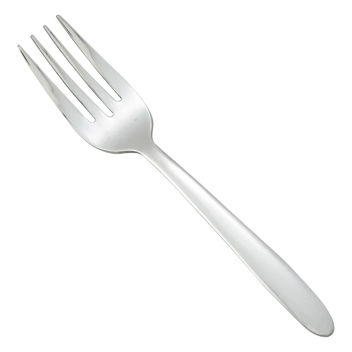 Flute Salad Fork, 18/0 Heavyweight - Dozen - 