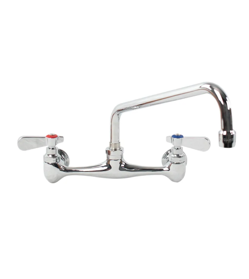 Yuyao Wall-Mount Faucet 4" Centers with 12" Swing Spout 