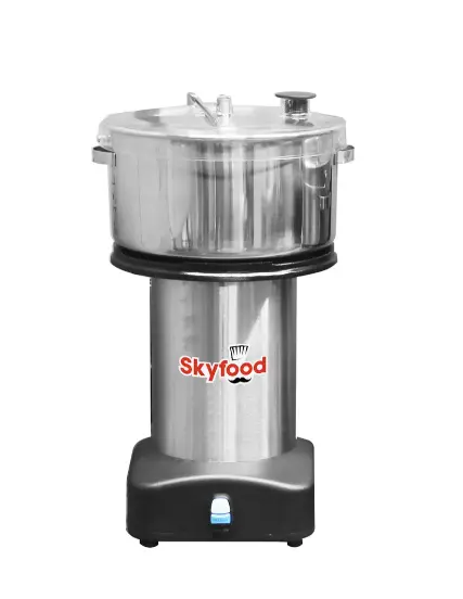 Skyfood CR-8 Continuous Feed Food Processor with 8 qts Bowl, 1/2 hp 