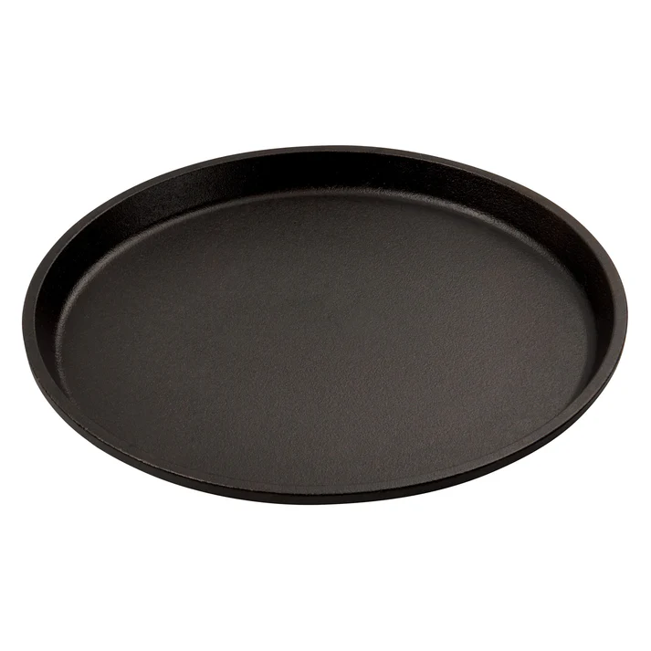  FireIron Pre-Seasoned Cast Iron Serving Griddle, 9-1/4" Dia