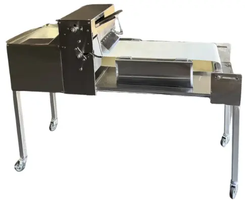 Tinuru 30" Commercial Dough Sheeter – Heavy-Duty Stainless Steel, Adjustable Rollers, 110V 