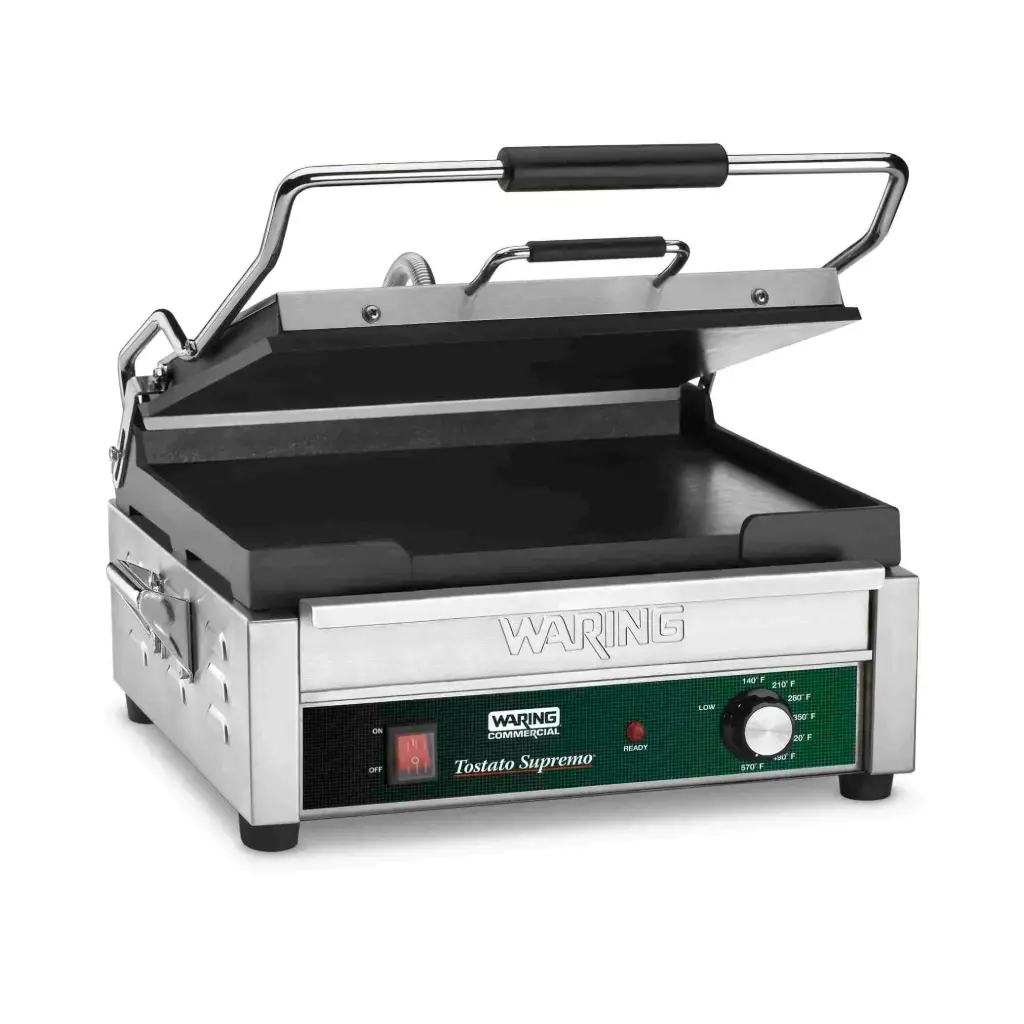  Waring Flat Panini Grill, 14.5" x 11"