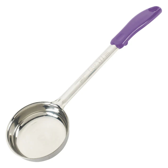 Allergen-Free One-Piece Stainless Steel Portioners - Solid, 6 oz