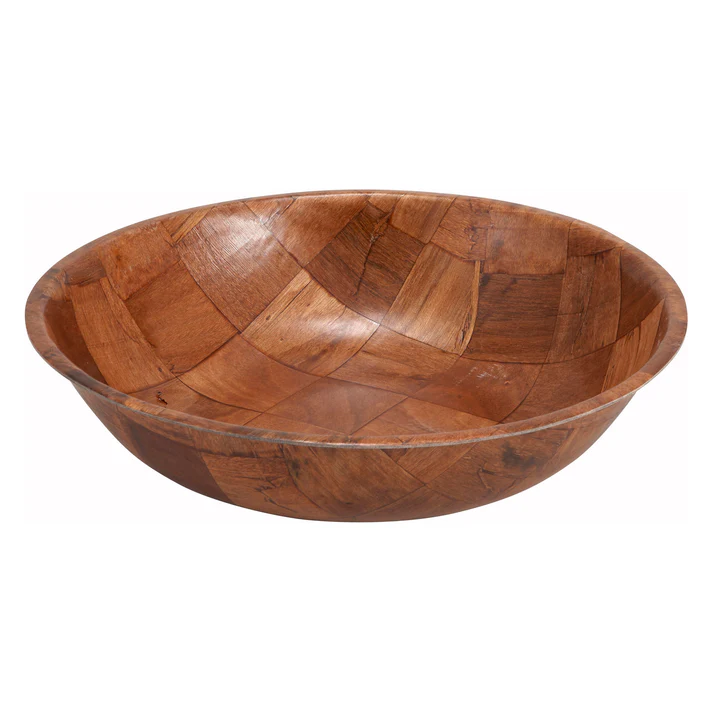 Salad Bowl, Wooden - 16"