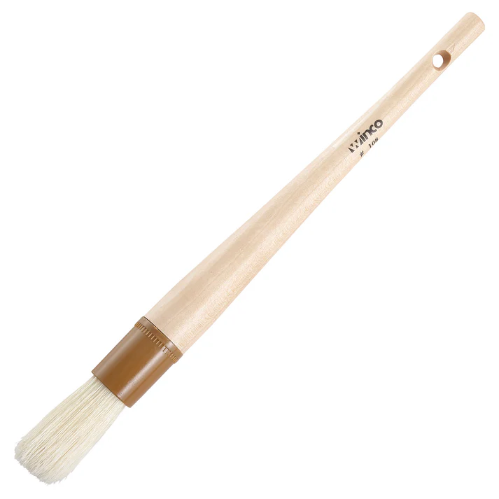 Pastry/Basting Brush with Plastic Ferrule - 1" Round
