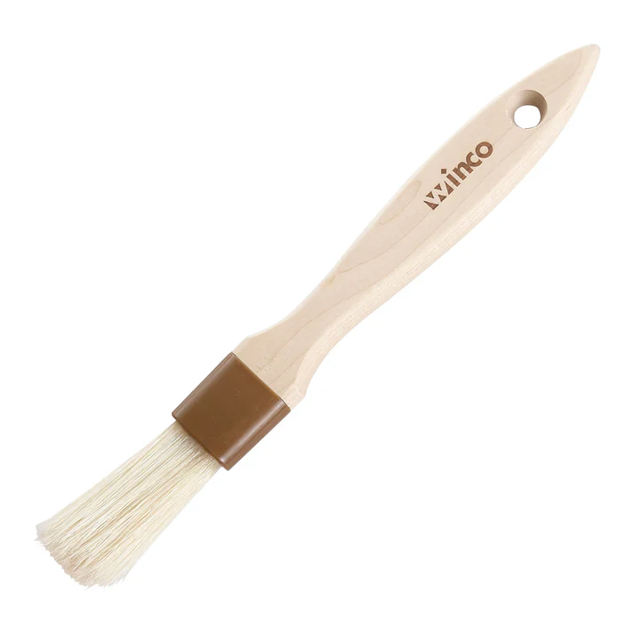 Pastry/Basting Brush with Plastic Ferrule - 1" Flat