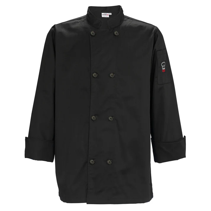 Men's Tapered Fit Chef Jacket MEDIUM
