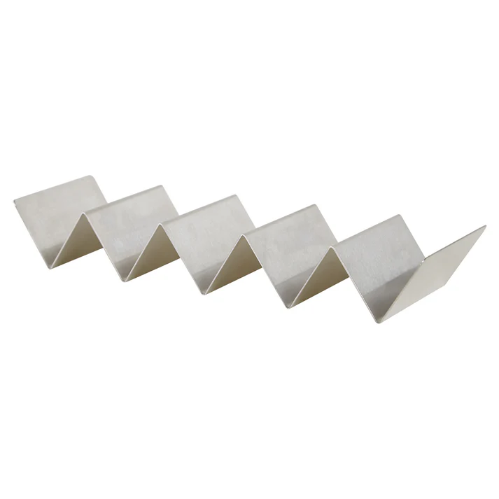 Taco Holder, Stainless Steel - 4-5 Slots