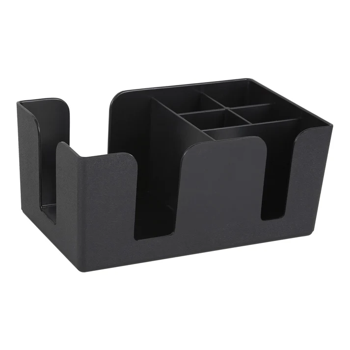 Condiment Caddy 6 Compartment, Plastic