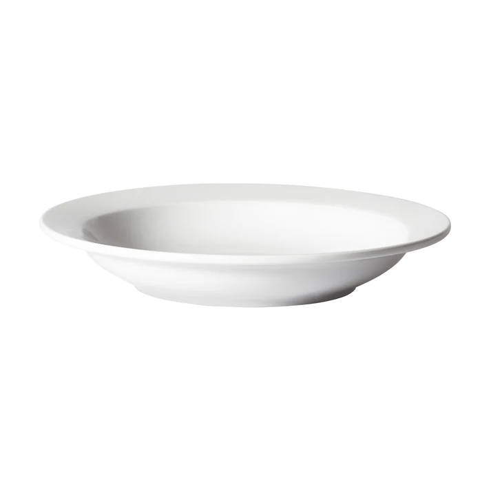 Birkhall Pasta Bowl with Rolled Edge, 24 oz, 11-1/4" dia, White Porcelain, 12 Pieces/Case