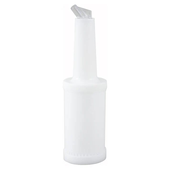 Liquor/Juice Pour Bottle - 1 Quart, White
