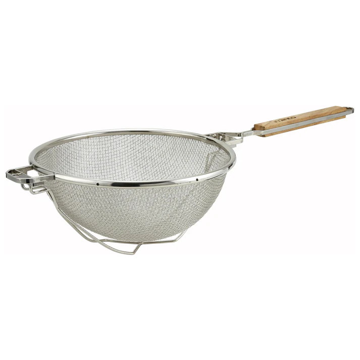 10-1/2" Reinforced Double Medium Mesh Strainer