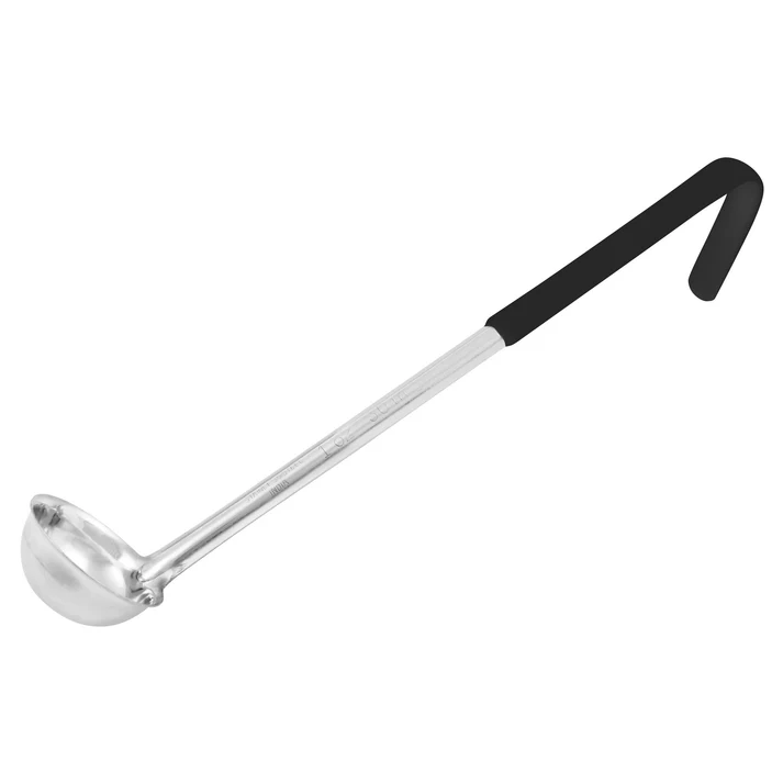  Winco Prime One-Piece Stainless Steel 3 oz Ladle