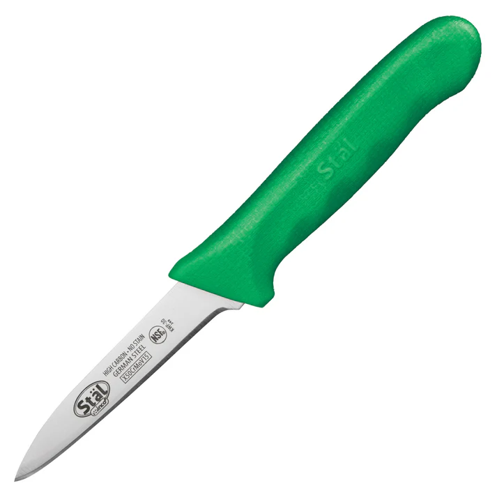 Stäl 3-1/4" Paring Knife, 2 per Pack - Green