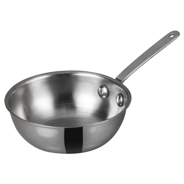 Mini Wok, Stainless Steel - 3-3/8"