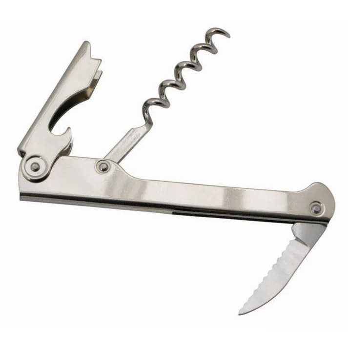 Waiter's Cork Screw, Economy - Stainless Steel