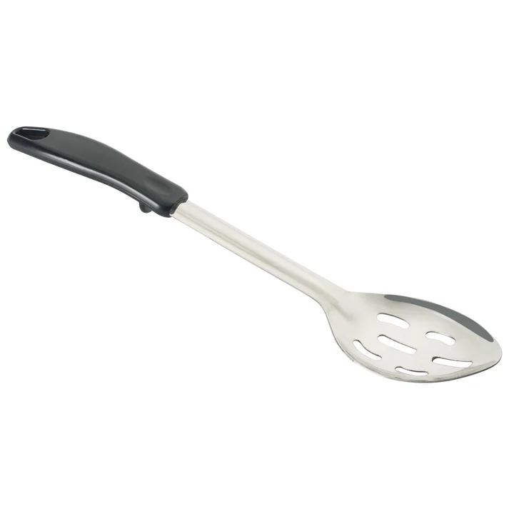 Basting Spoon with Stop-Hook Polypropylene Handle - Slotted, 13"