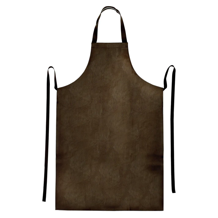 Dishwashing Apron, 25-1/2W x 40L, Heavyweight, Vinyl, Brown