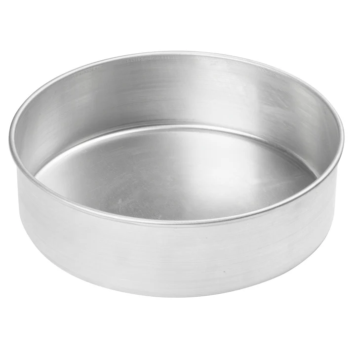 Round Layer Cake Pan, Aluminum - 12" Dia x 3" H