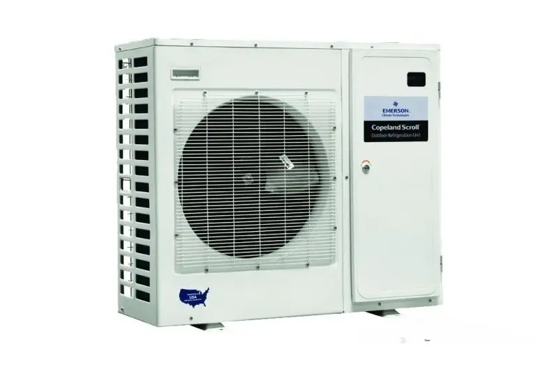 XFAL-040Z-TFC-081 Outdoor Low Temperature Condensing Unit, 4HP, Scroll, 208/3, R404
