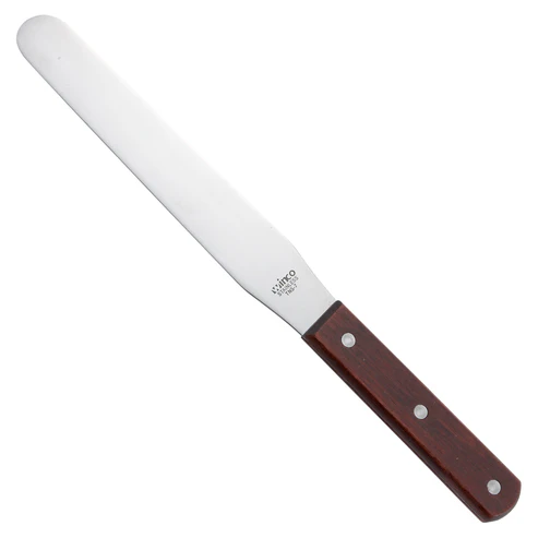 Bakery Spatula, Wooden Handle - 7-7/8" x 1-1/4"