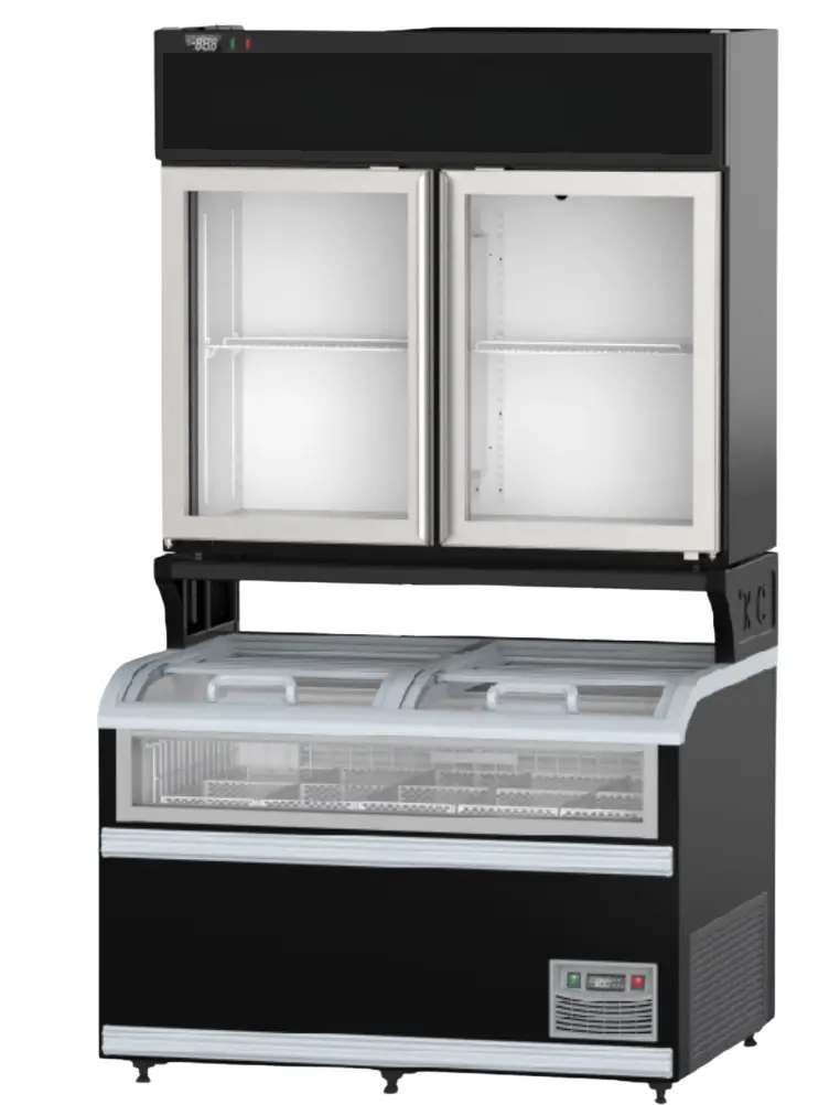 Over/Under Freezer