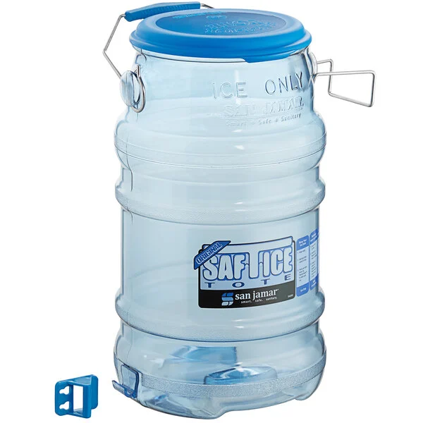 Gallon Polycarbonate Ice Tote with Lid 