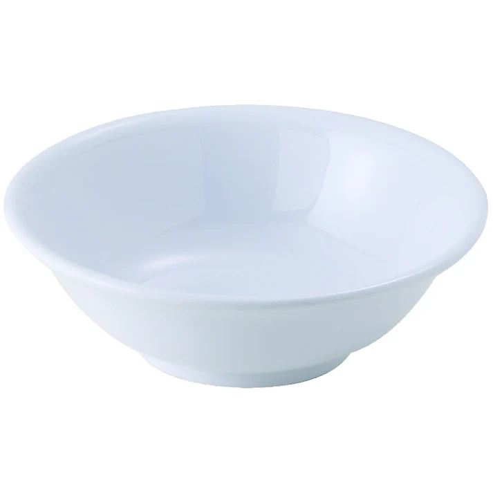 Melamine 22 oz Rimless Bowls / white