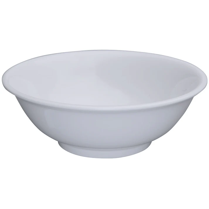 Melamine 52 oz Rimless Bowls  / white