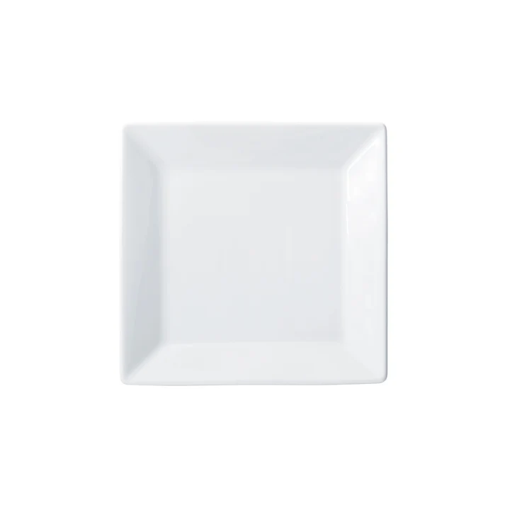 Royalsquare Square Plate, White Porcelain, 12 Pieces/Case / 7"