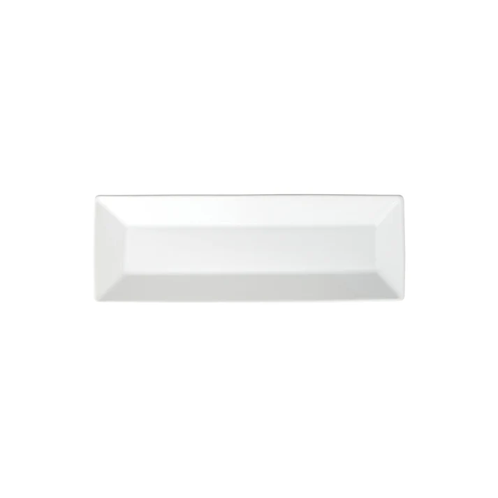 Royalsquare Rectangular Platter,  White Porcelain, 24 Pieces/Case / 12"