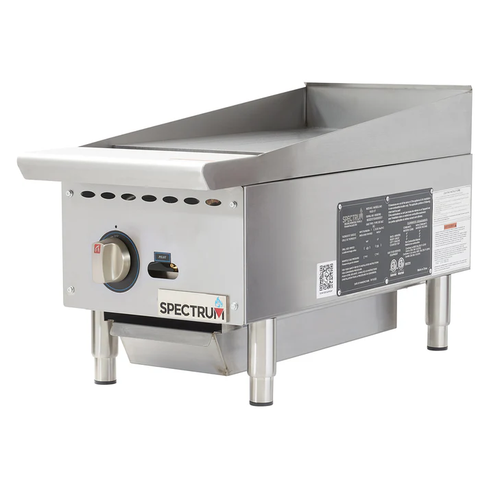 Spectrum Gas Griddle,  Wide, Natural / LP / 12"