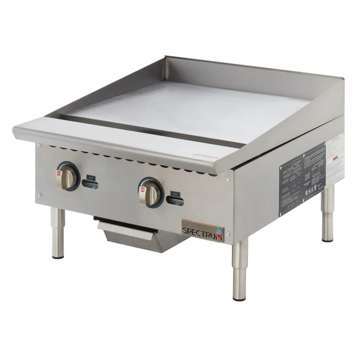 Spectrum Gas Griddle,  Wide, Natural / LP / 24"