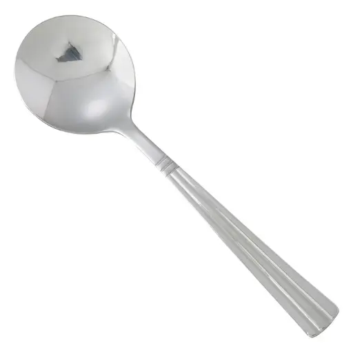 [0007-04] Regency Bouillon Spoon, 18/0 Heavyweight