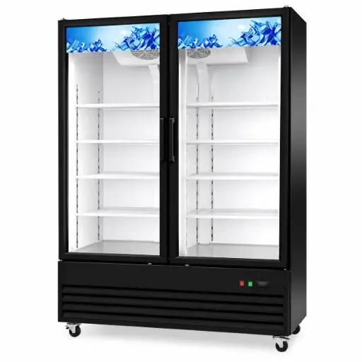 [GDM-54F-HC] Merchandising Glass Door Freezer