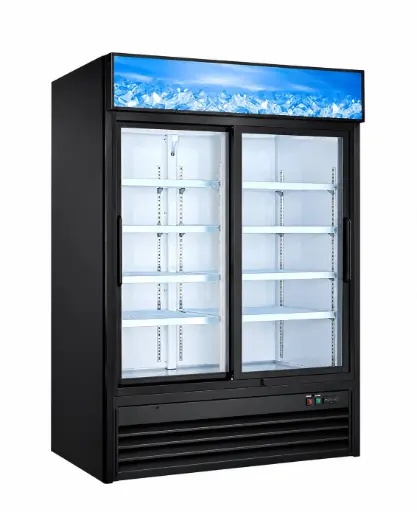 [G1.2YBM2F-HC] Merchandising Sliding Glass Door Cooler 