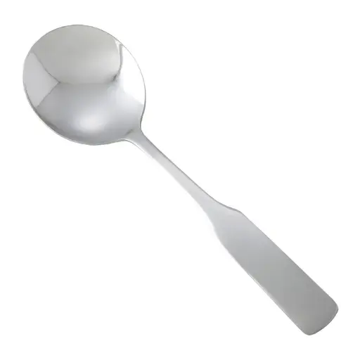 [0016-04] Winston Bouillon Spoon, 18/0 Heavyweight