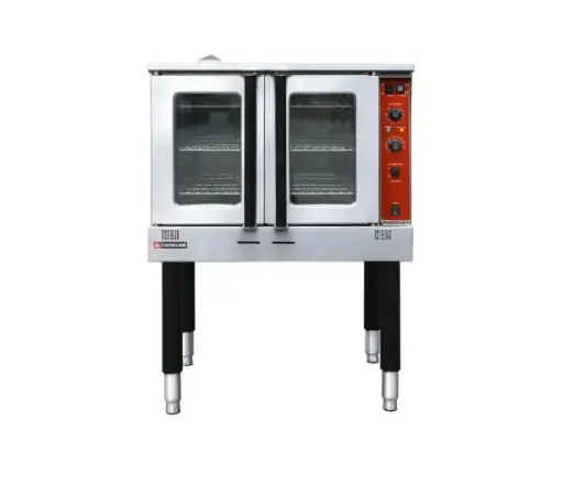 [CV100-SGL] Cookline CV100-SGL Single Deck Full Size Natural Gas Convection Oven - 60,000 BTU 