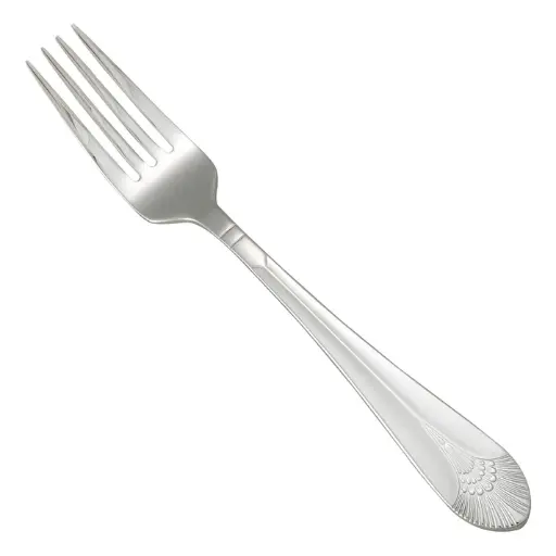 [0031-05] Peacock Dinner Fork, 18/8 Extra Heavyweight