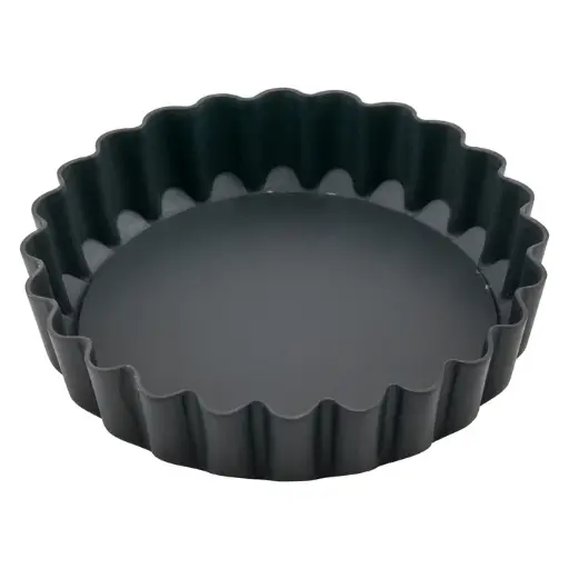  Quiche Pan, Non-Stick, Aluminized Carbon Steel - 4"
