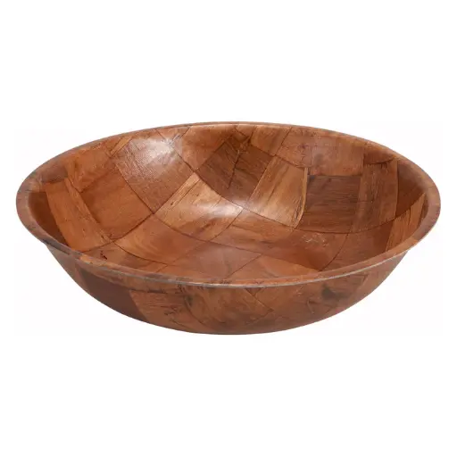[WWB-14]  Salad Bowl, Wooden - 14"