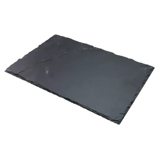 [WDL001-302] Tavo Slate Rectangular Platter - 11-1/2" x 7-7/8"