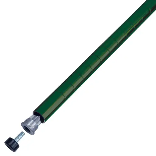 [VEX-63P] Wire Shelf Post, Epoxy-Coated - 63"